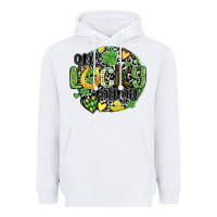 White one lucky mama Heavyweight Hoodie - MaliasSmallBusiness