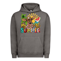 Pigment Tornado My first summer baby cow Urban Hoodie - NancyCooperArtShop