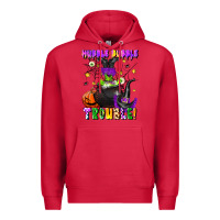 Cardinal hubble bubble trouble Premium Hoodie - LillyAllenDesigns