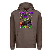 Coffee hubble bubble trouble Premium Hoodie - LillyAllenDesigns