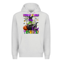 Dove Grey hubble bubble trouble Premium Hoodie - LillyAllenDesigns