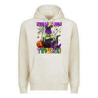 Oatmeal Heather hubble bubble trouble Premium Hoodie - LillyAllenDesigns