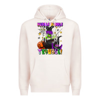 Pale Pink hubble bubble trouble Premium Hoodie - LillyAllenDesigns