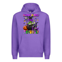 Purple hubble bubble trouble Premium Hoodie - LillyAllenDesigns