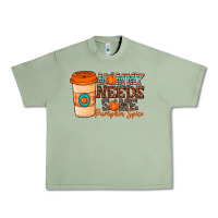Oil Green mommy needs some pumpkin spice Urban Heavy Tee - CowhideDigitalArt