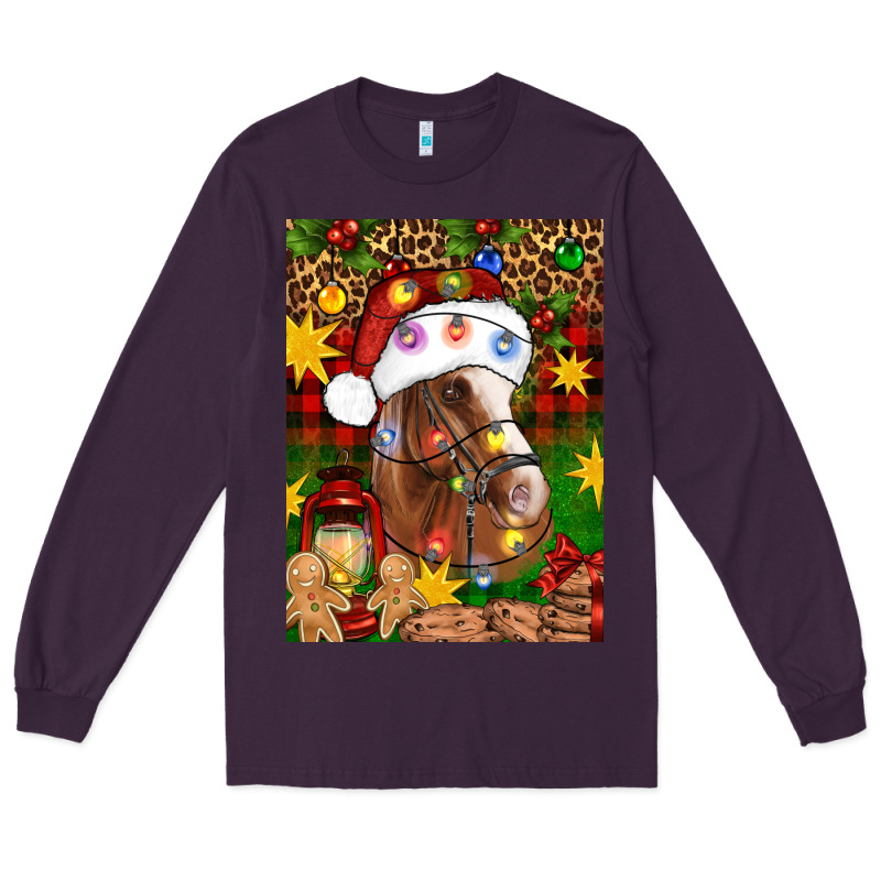 Christmas Horse Long Sleeve Tee by Artiststas | Teevron