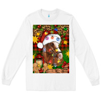 White Christmas horse Long Sleeve Tee - Artiststas