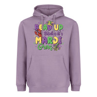 Lavender bead up bitches it's mardi gras Heavyweight Hoodie - MaliasSmallBusiness