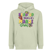 Matcha bead up bitches it's mardi gras Heavyweight Hoodie - MaliasSmallBusiness