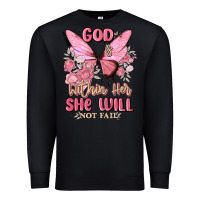 Black god is within her she will not fail Premium Sweatshirt - MaliasSmallBusiness