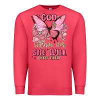 Cardinal god is within her she will not fail Premium Sweatshirt - MaliasSmallBusiness