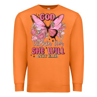 Carrot god is within her she will not fail Premium Sweatshirt - MaliasSmallBusiness