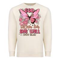 Sandshell god is within her she will not fail Premium Sweatshirt - MaliasSmallBusiness