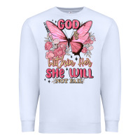 White god is within her she will not fail Premium Sweatshirt - MaliasSmallBusiness