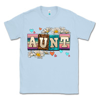 Dusty Blue daisy aunt Classic Tee - AdoDesignShop