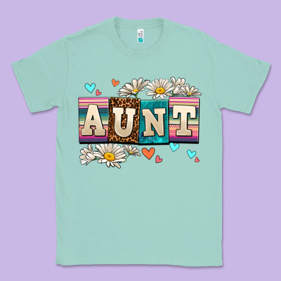 Daisy Aunt Classic Tee Designed By Adodesignshop