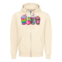 Sandshell lgbtq coffee Zipper Hoodie - Jasminsmagicworld