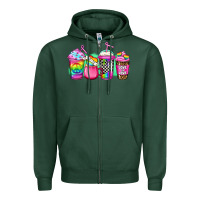 Sports Green lgbtq coffee Zipper Hoodie - Jasminsmagicworld