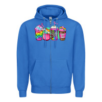 True Royal lgbtq coffee Zipper Hoodie - Jasminsmagicworld