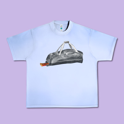 Baseball Bag Fa Element Urban Heavy Tee Designed By Fadigitalartstudio