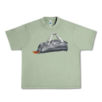 Oil Green baseball bag fa element Urban Heavy Tee - FaDigitalArtStudio