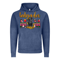 Vintage Denim western labrador retriever mom Vintage Hoodie - texasbilliewilder