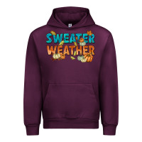 Mauve Wine weather Urban Hoodie - texasbilliewilder