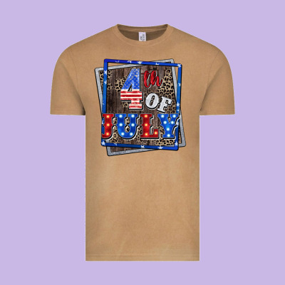 4th Of July  4th Of July Vintage Tee Designed By Cowgirlartshop