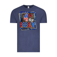 Vintage Denim 4th of July  4th of july Vintage Tee - CowGirlArtShop