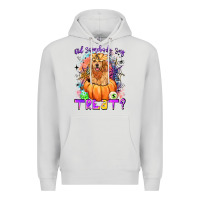 Dove Grey did somebody say treat Premium Hoodie - LillyAllenDesigns
