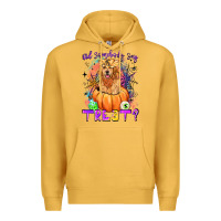 Mustard did somebody say treat Premium Hoodie - LillyAllenDesigns