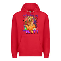 Red did somebody say treat Premium Hoodie - LillyAllenDesigns