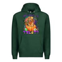 Sports Green did somebody say treat Premium Hoodie - LillyAllenDesigns