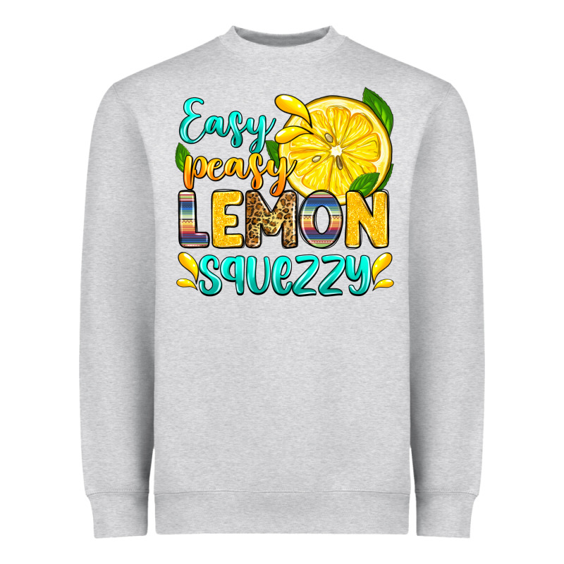 Easy Peasy Lemon Squezzy Heavyweight Sweatshirt by Zillion Design Studio | Teevron