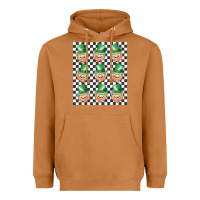 Meerkat boujee checker board leprechaun Heavyweight Hoodie - MaliasSmallBusiness