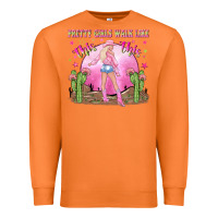 Carrot pretty girls walk like this this Premium Sweatshirt - NancyCooperArtShop