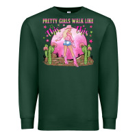 Sports Green pretty girls walk like this this Premium Sweatshirt - NancyCooperArtShop