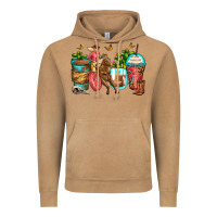 Vintage Camel cowgirl coffee cups Vintage Hoodie - Zillion Design Studio