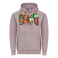 Vintage Zinc cowgirl coffee cups Vintage Hoodie - Zillion Design Studio
