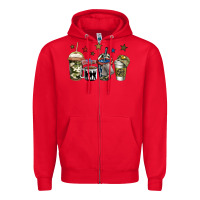 Red army coffee Zipper Hoodie - Jasminsmagicworld