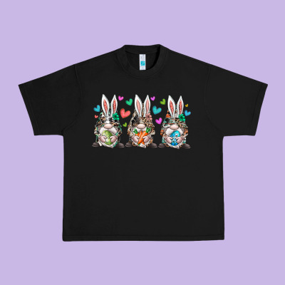 Western Bunny Gnome Urban Heavy Tee Designed By Racoondesign