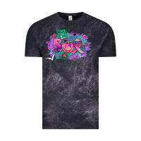 Cloud Black halloween boo with cancer ribbon Vintage Tee - AdoDesignShop