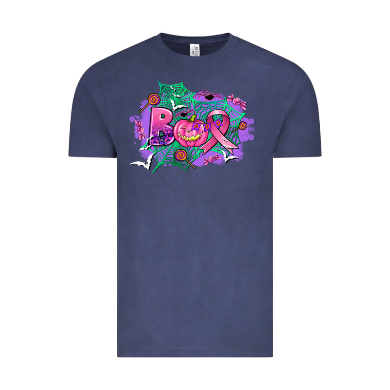 Halloween Boo With Cancer Ribbon Vintage Tee by AdoDesignShop | Teevron
