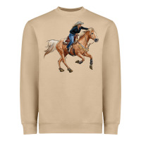 Mushroom horse body with cowgirl Heavyweight Sweatshirt - RanaPortraitStore