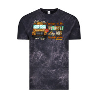 Cloud Black Captain Of Struggle Bus Busdrive Vintage Tee - CowhideDigitalArt