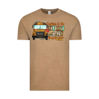 Vintage Coffee Captain Of Struggle Bus Busdrive Vintage Tee - CowhideDigitalArt