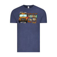Vintage Denim Captain Of Struggle Bus Busdrive Vintage Tee - CowhideDigitalArt