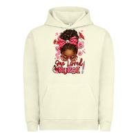 Pigment Pistachio one loved nurse afro messy bun Urban Hoodie - texasbilliewilder