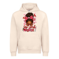 Sandshell one loved nurse afro messy bun Urban Hoodie - texasbilliewilder