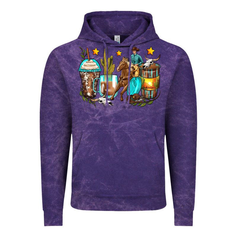 Cowboy Coffee Cups Vintage Hoodie by Zillion Design Studio | Teevron